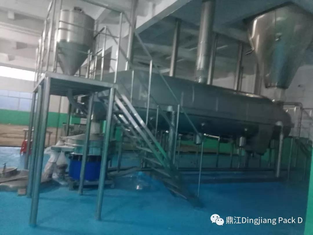 江西1KG+25KG粉剂包装线客户现场调试完成